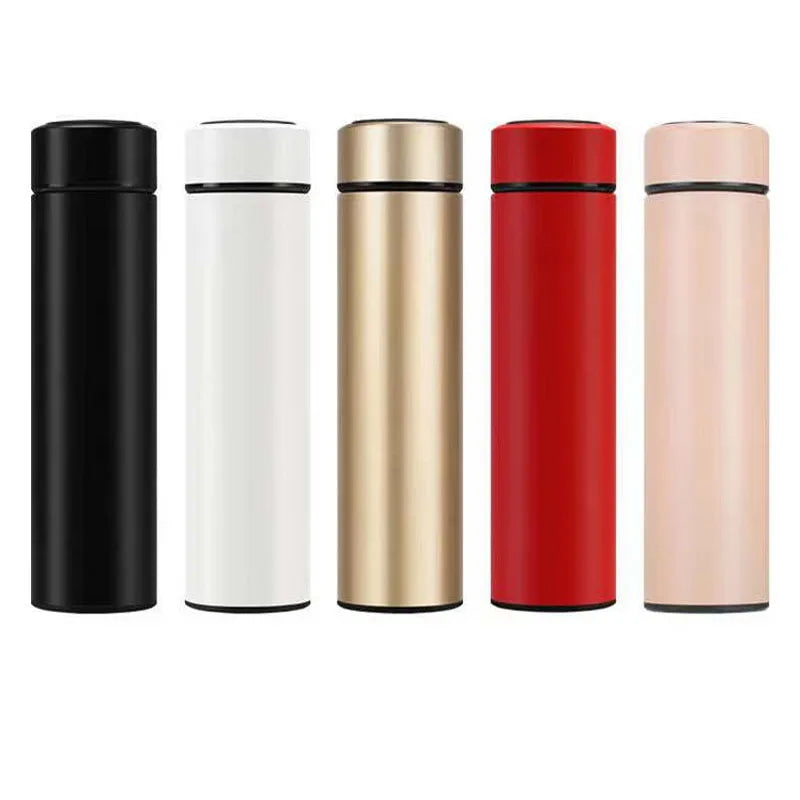 SmartSip LED Temperature Display Bottle – 500ML