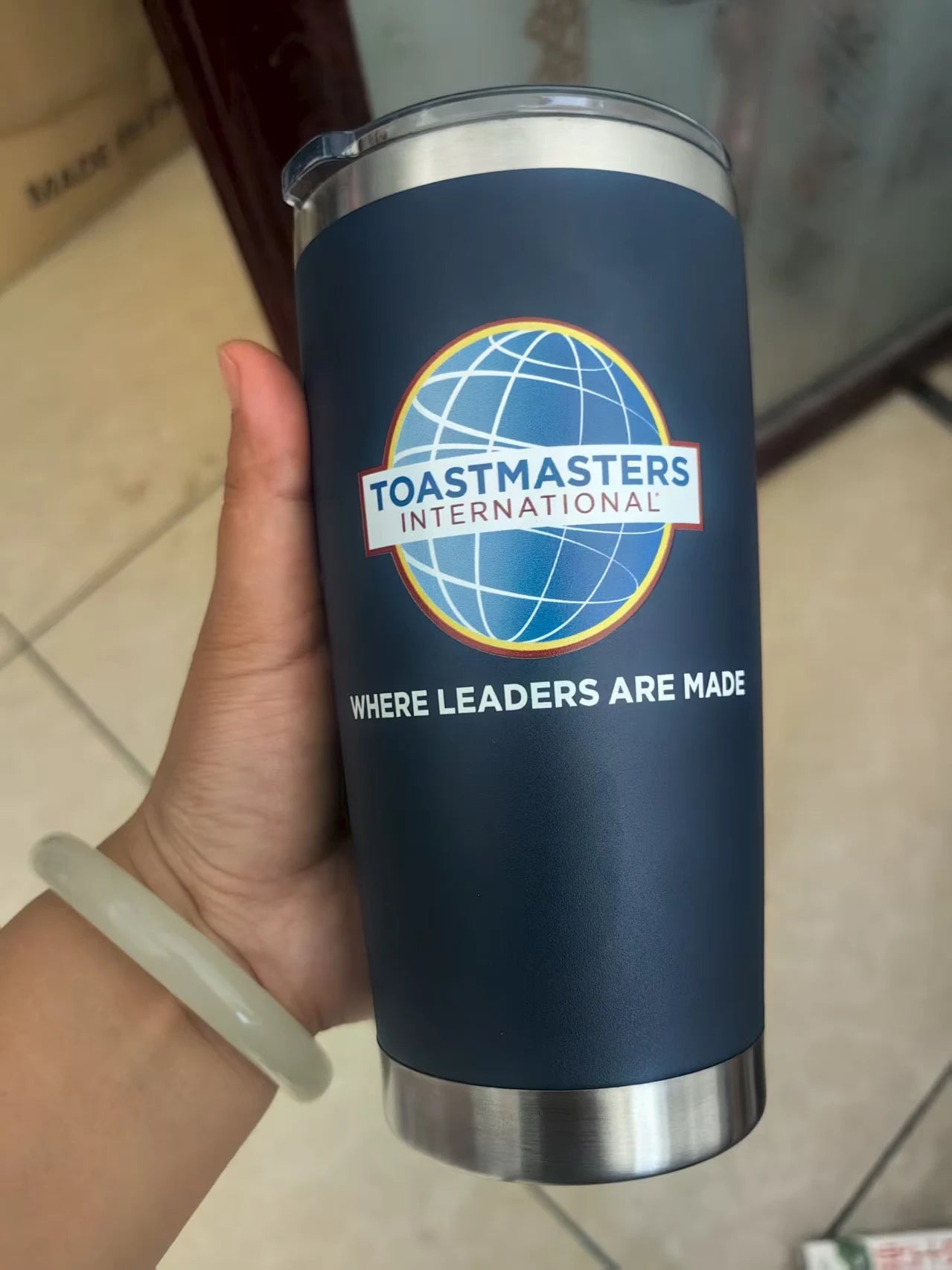 LogoTumbler 20oz Custom Stainless Steel Travel Mug
