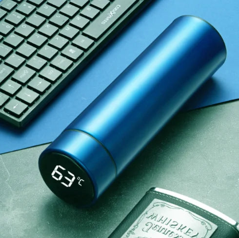 SmartSip LED Temperature Display Bottle – 500ML