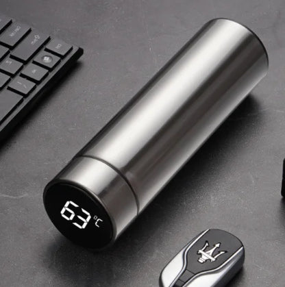 SmartSip LED Temperature Display Bottle – 500ML