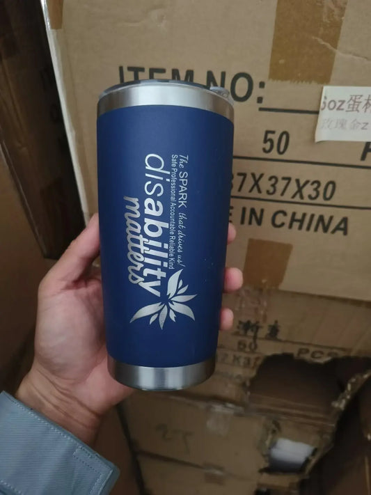 LogoTumbler 20oz Custom Stainless Steel Travel Mug